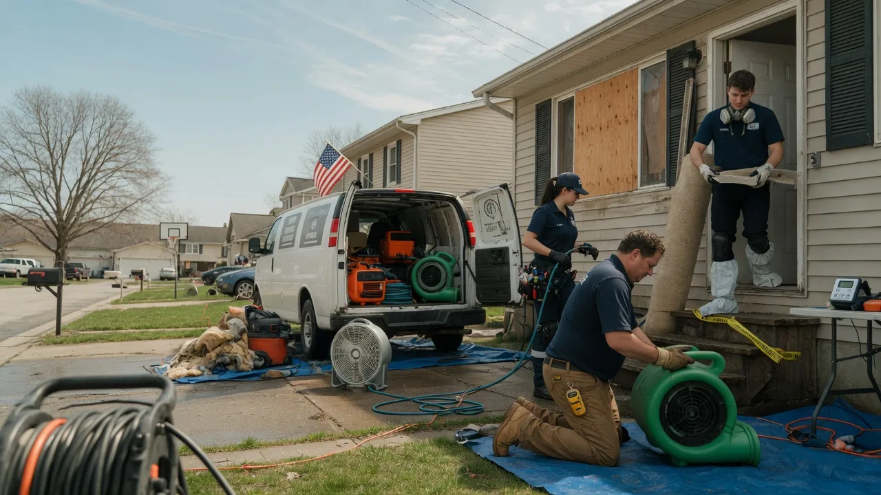 Water Damage Restoration in Dafter, MI near me